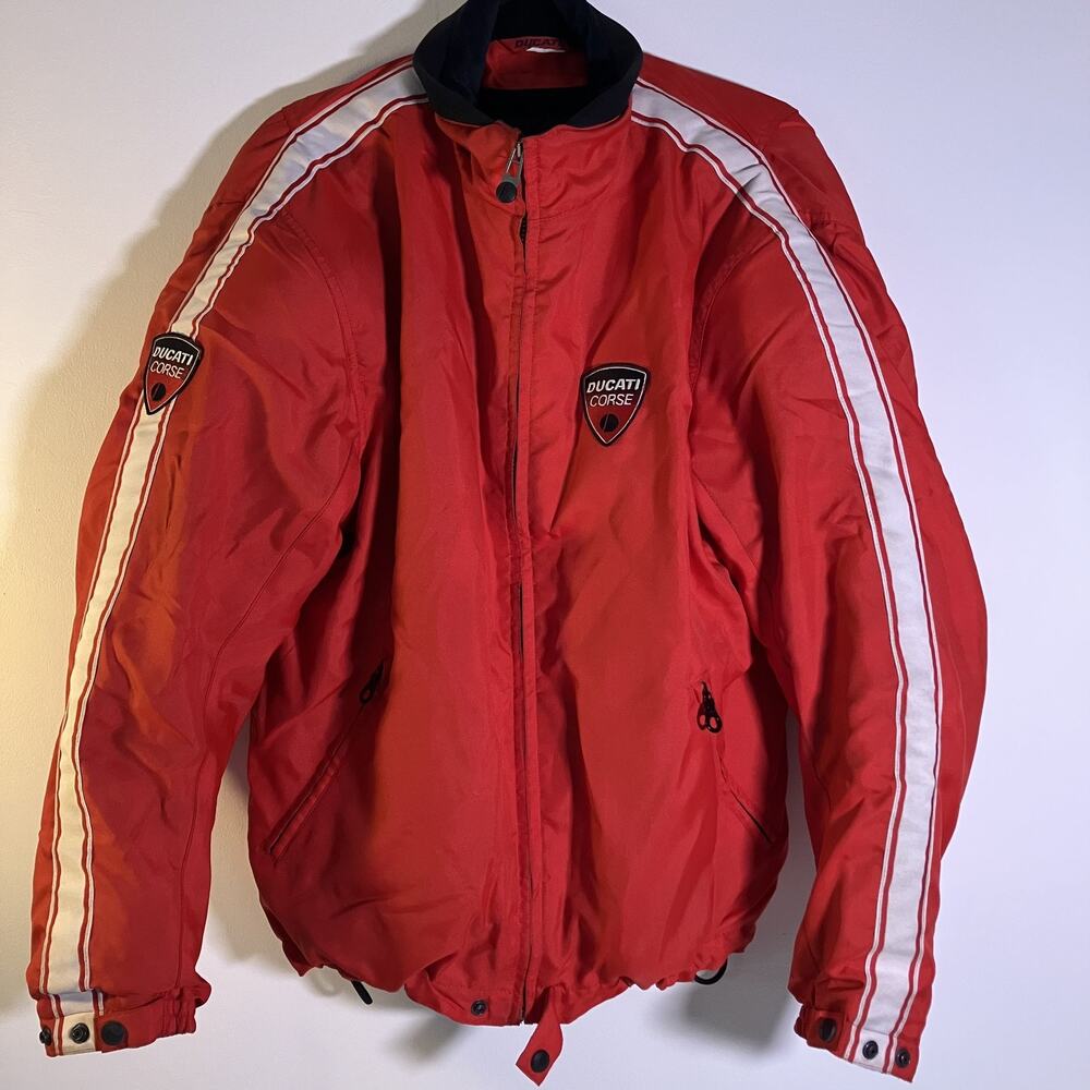 Red Bomber Jacket